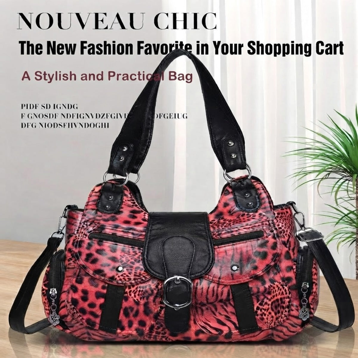 Wild Instinct Multi-Pocket Bag