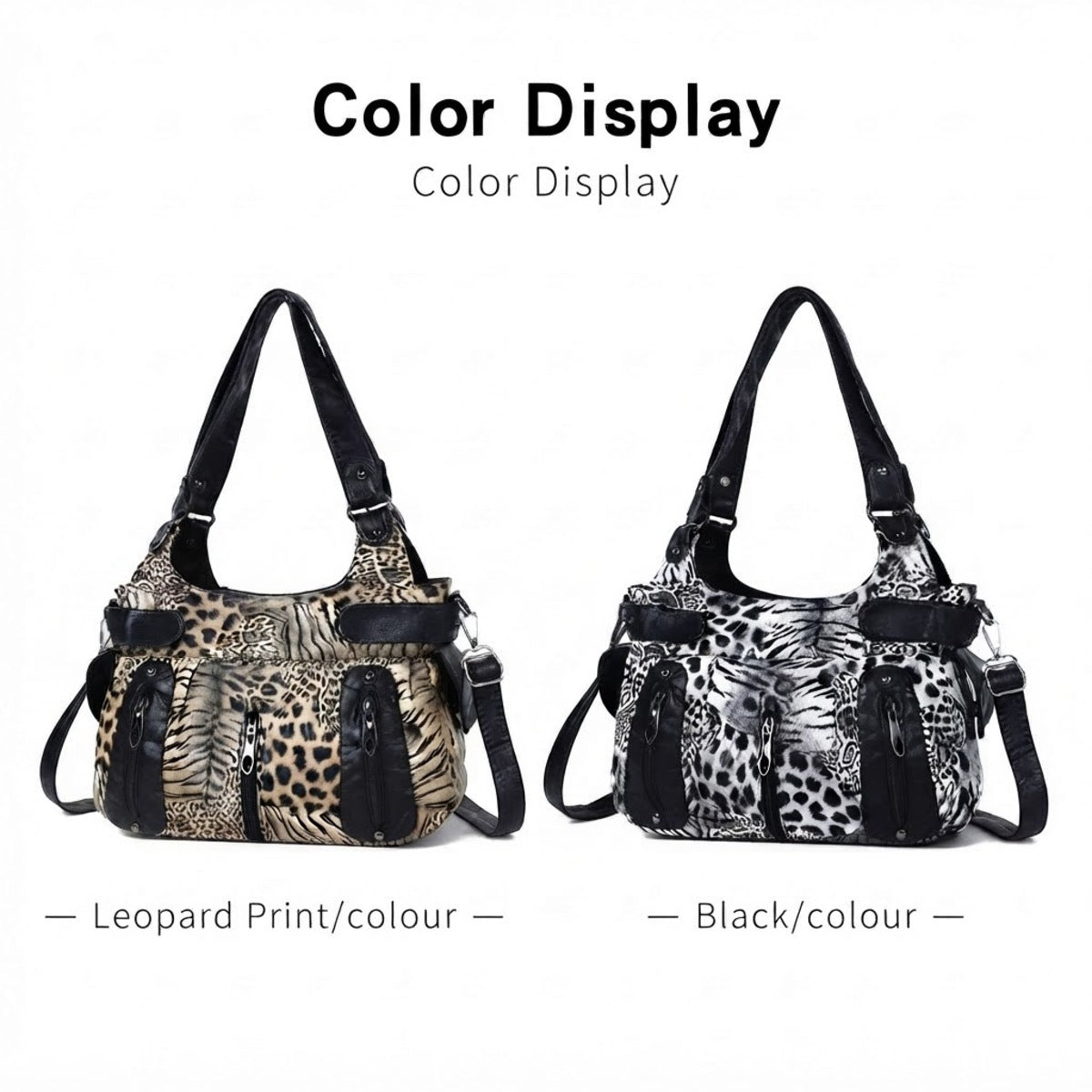 Leopard Luxe Shoulder Bag