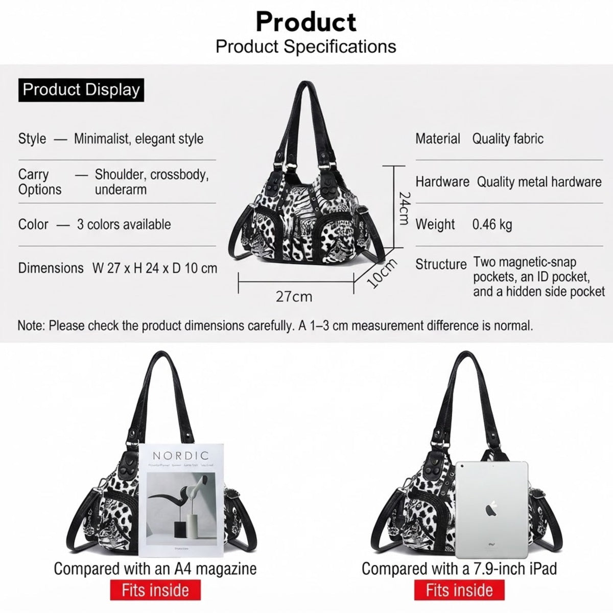 Wildside Leopard Carryall