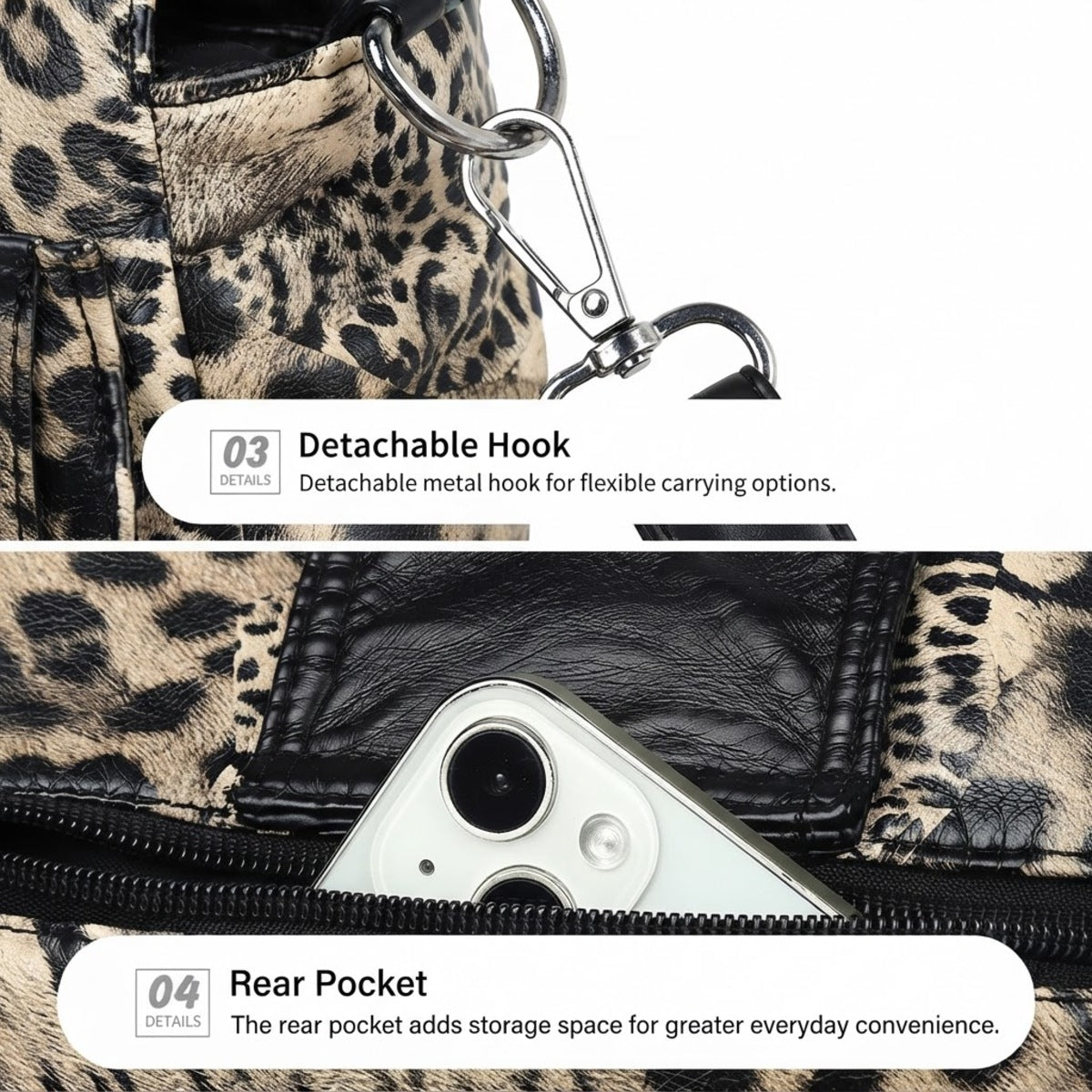 Wild Instinct Multi-Pocket Bag
