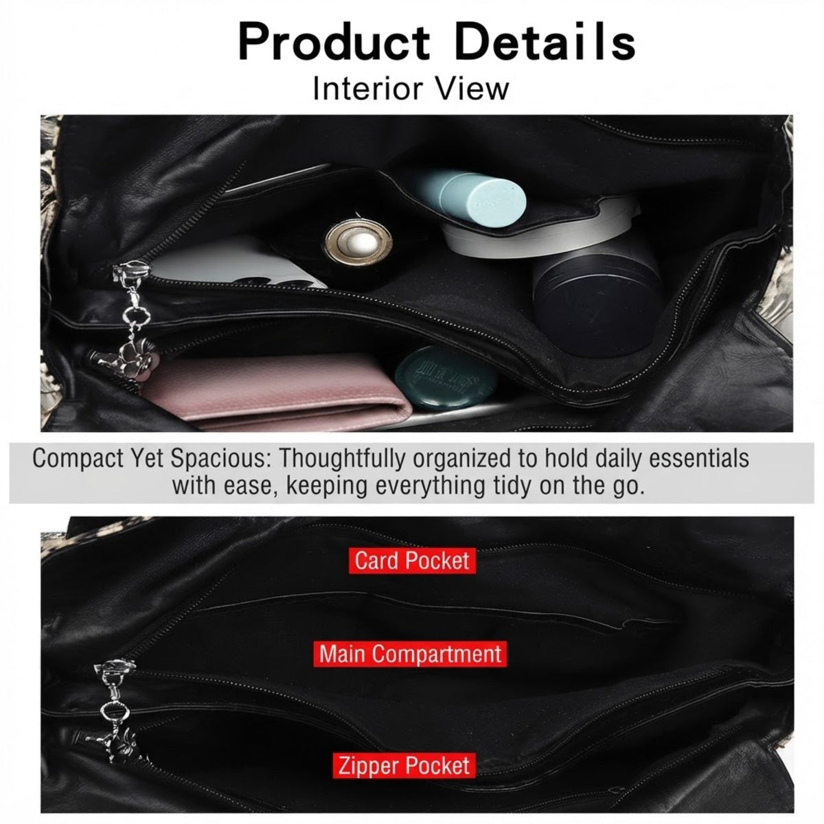 Wild Instinct Multi-Pocket Bag