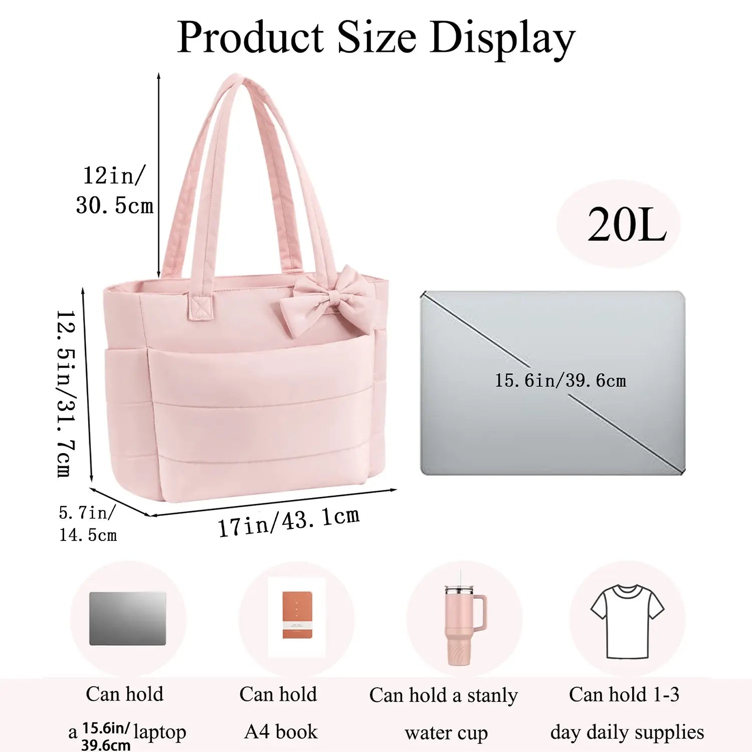 The Everything Puffer Tote