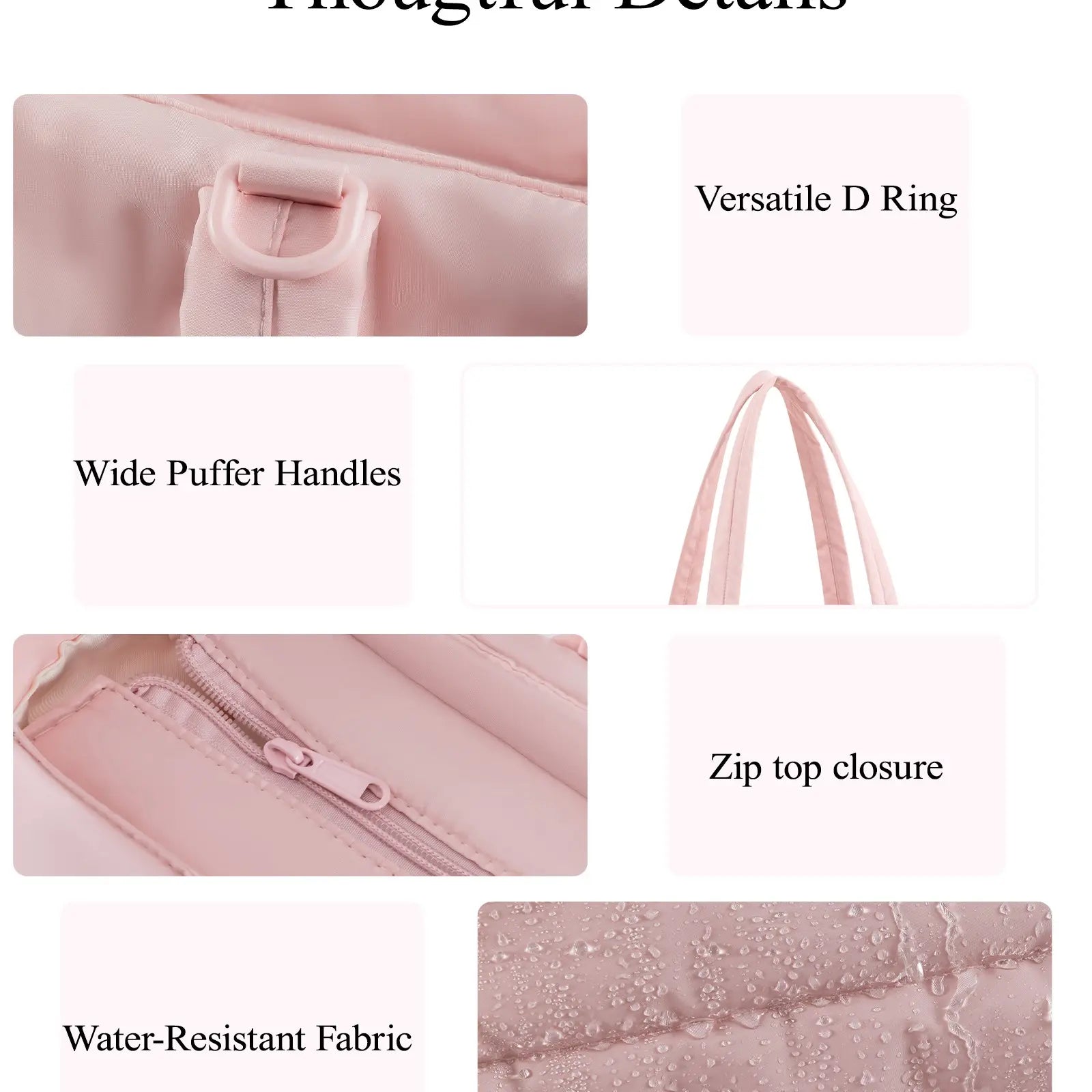 The Everything Puffer Tote