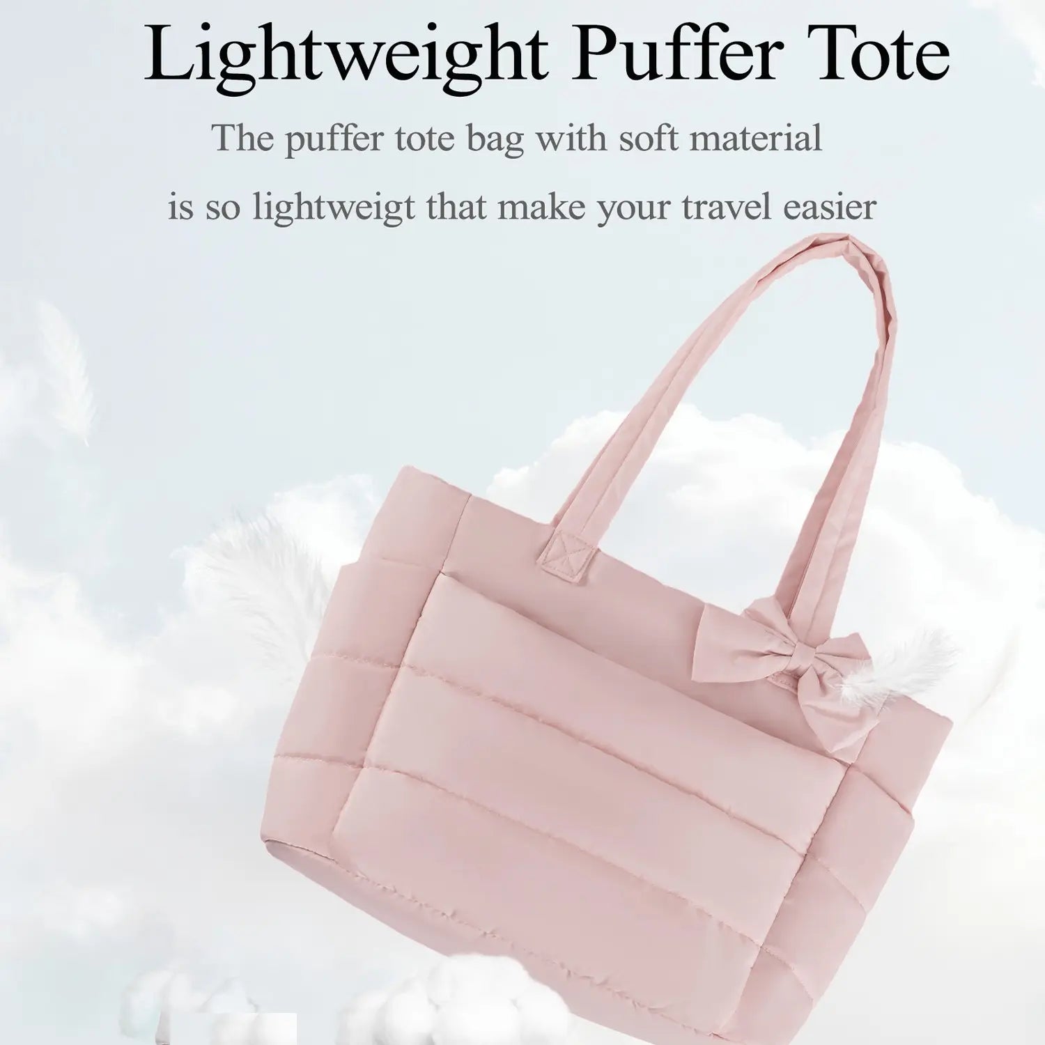 The Everything Puffer Tote
