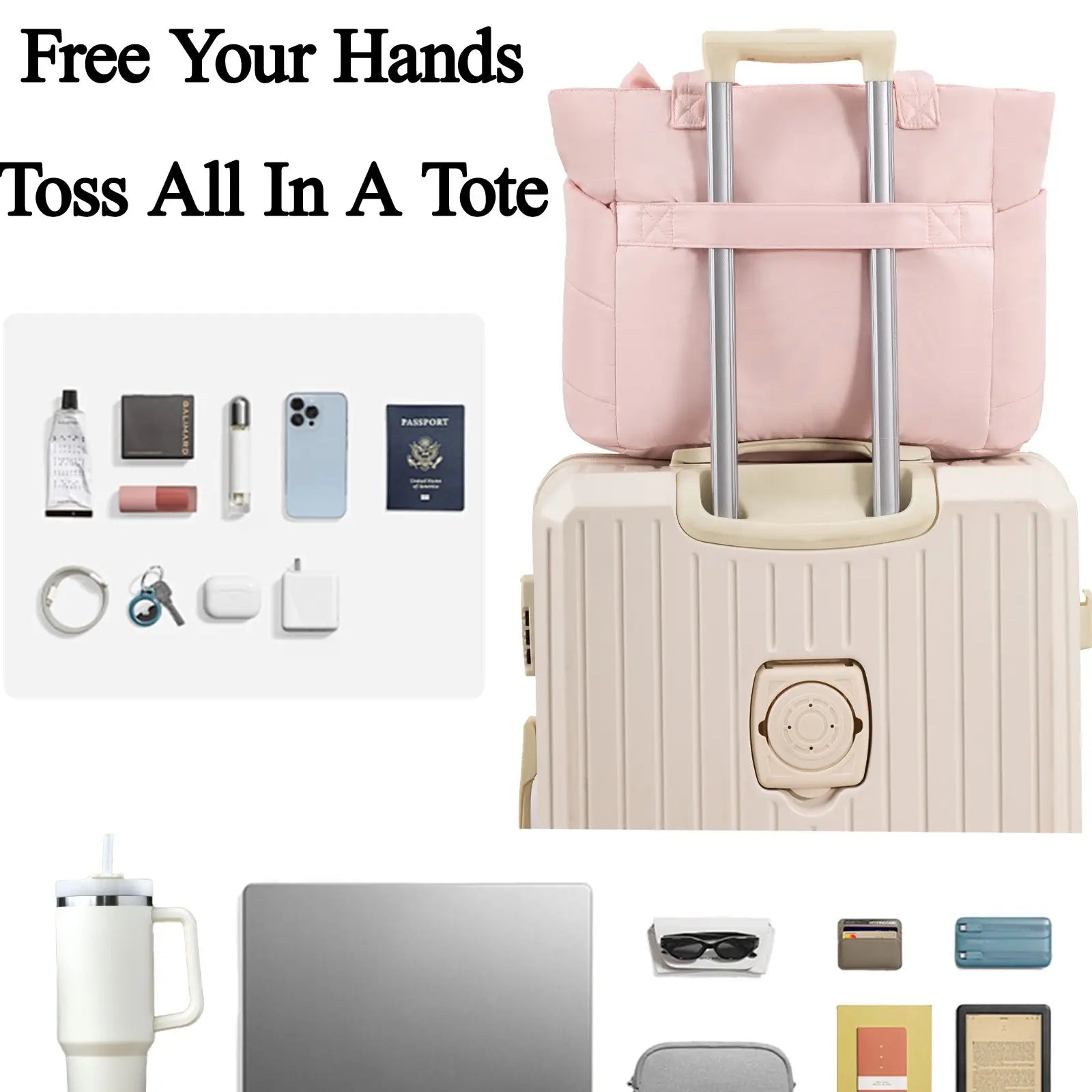 The Everything Puffer Tote