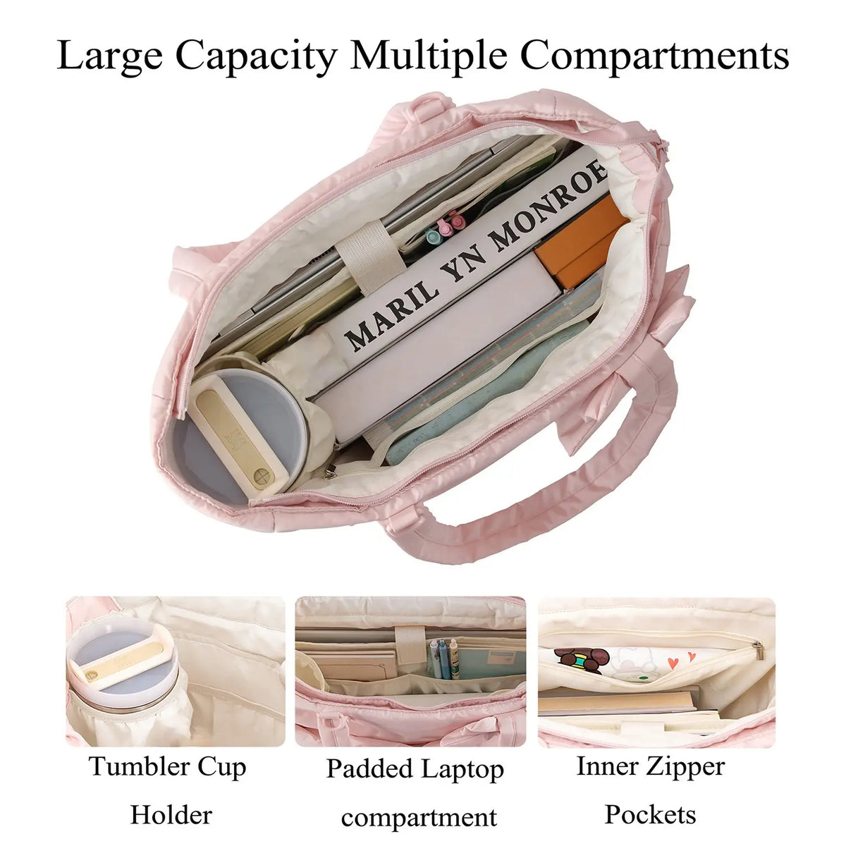 The Everything Puffer Tote