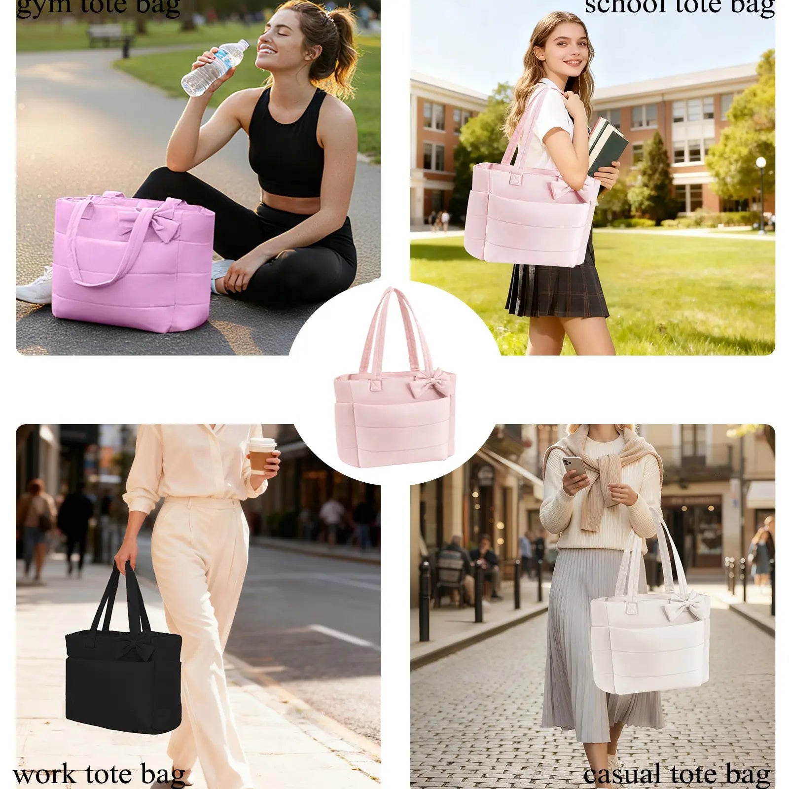The Everything Puffer Tote