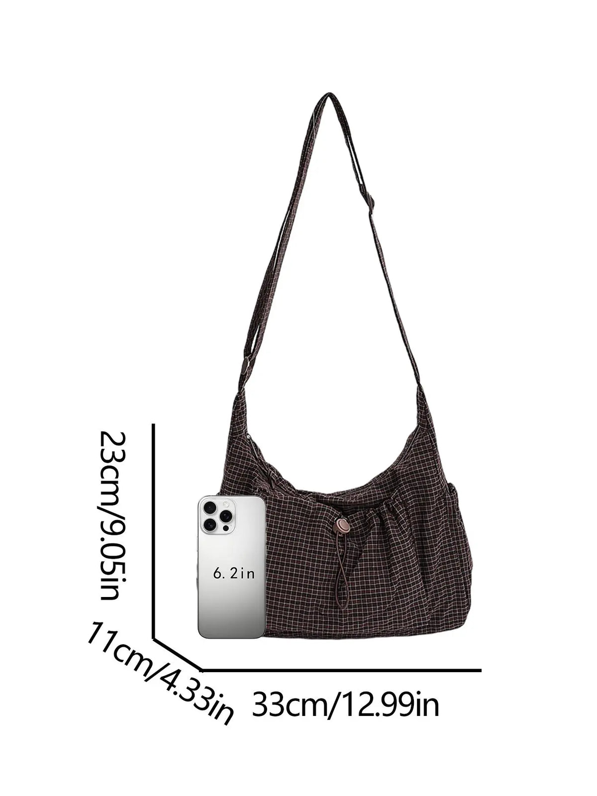 Grid Rush Shoulder Bag