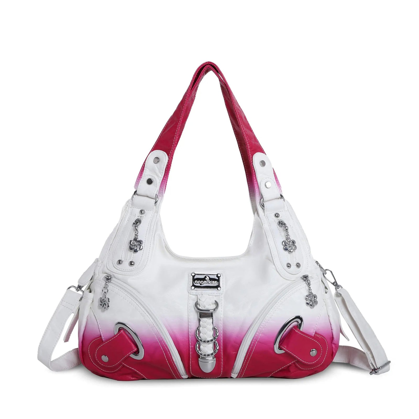 Vintage Studded Hobo Bag