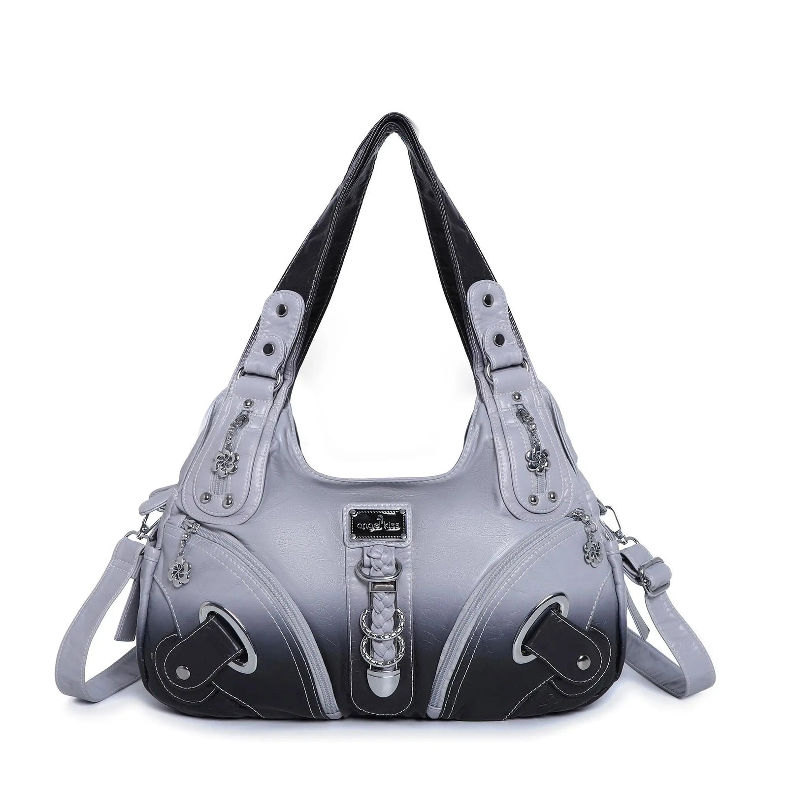 Vintage Studded Hobo Bag