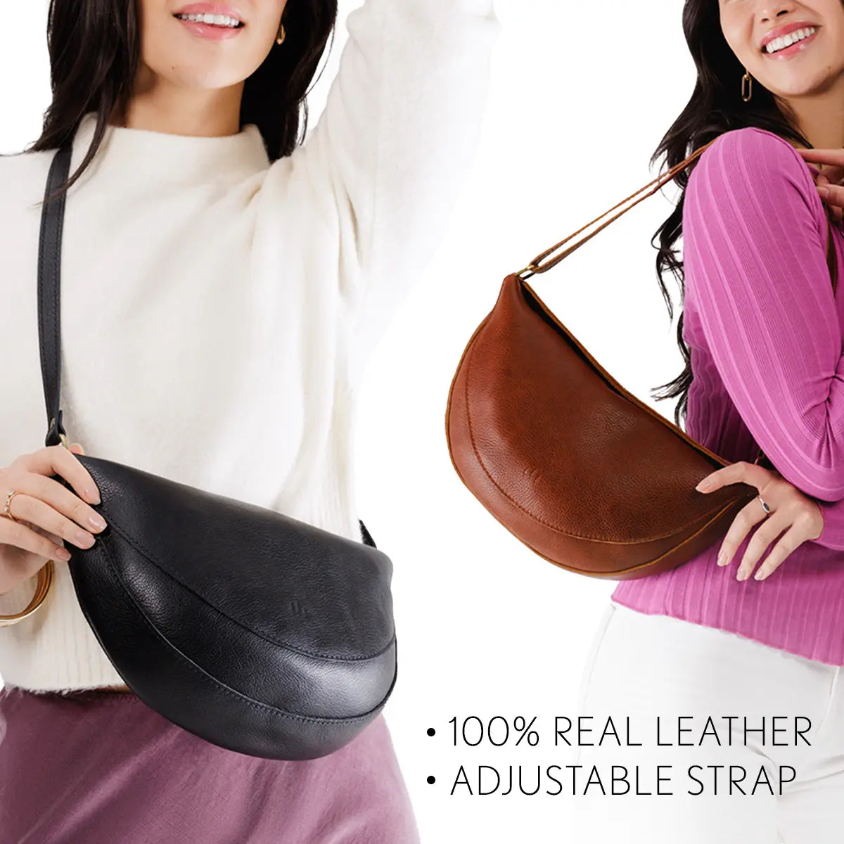 Everyday Luxe Leather Sling Bag