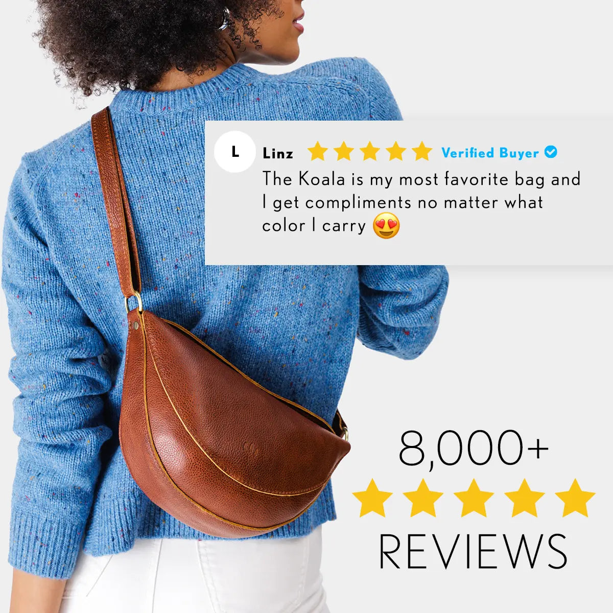 Everyday Luxe Leather Sling Bag