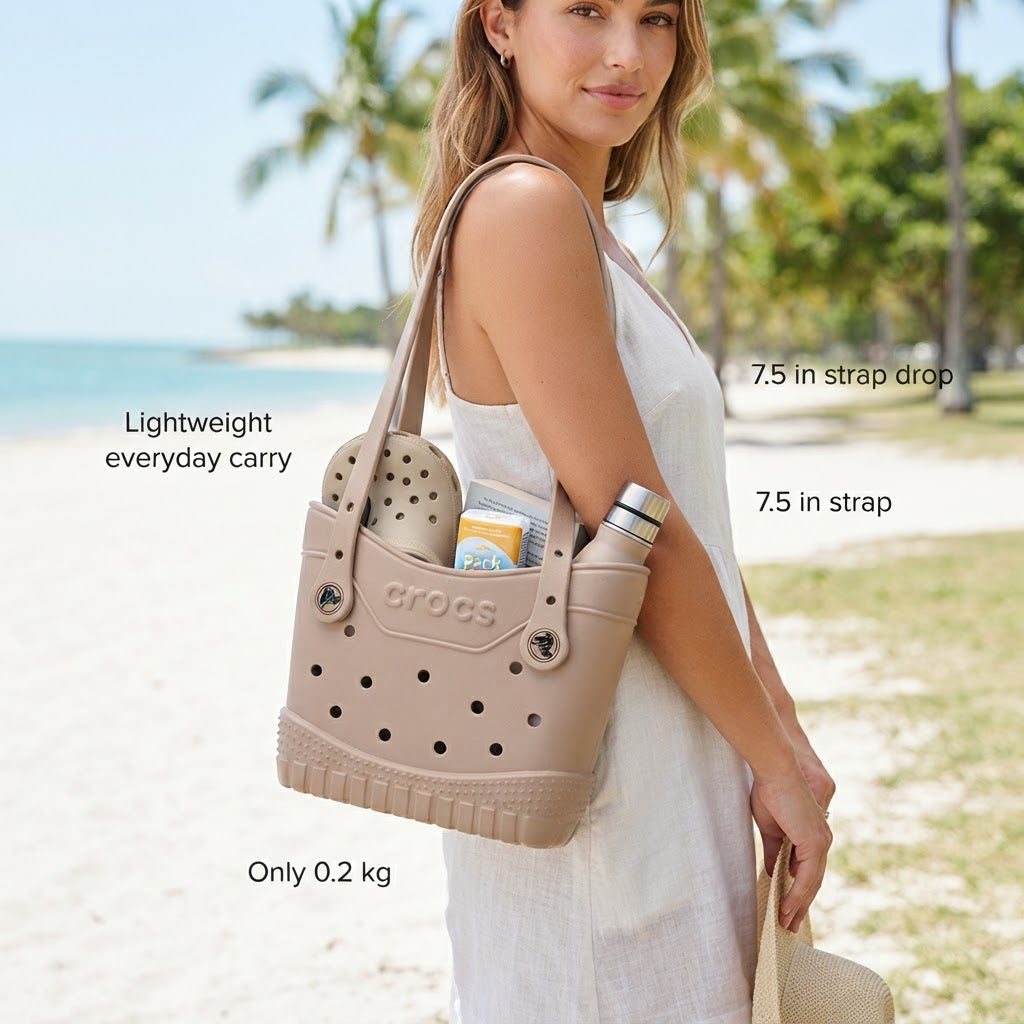 Personalized Charm-Ready Summer Tote