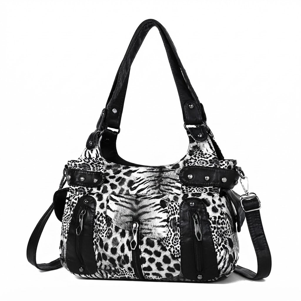 Leopard Luxe Shoulder Bag
