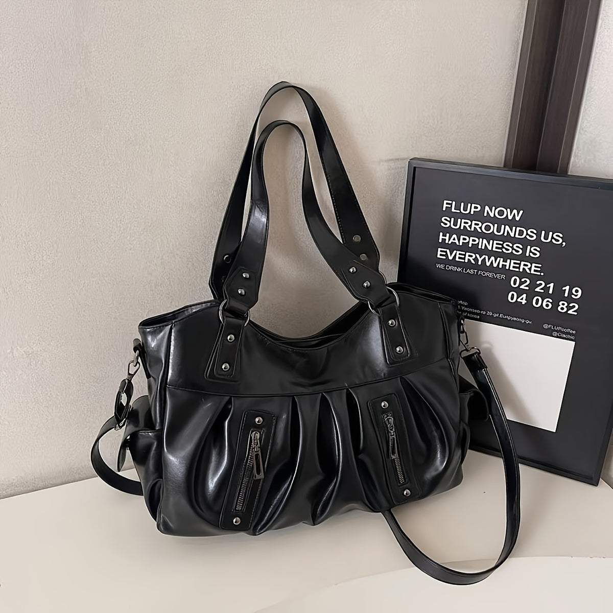 Luxe Pleat Carryall