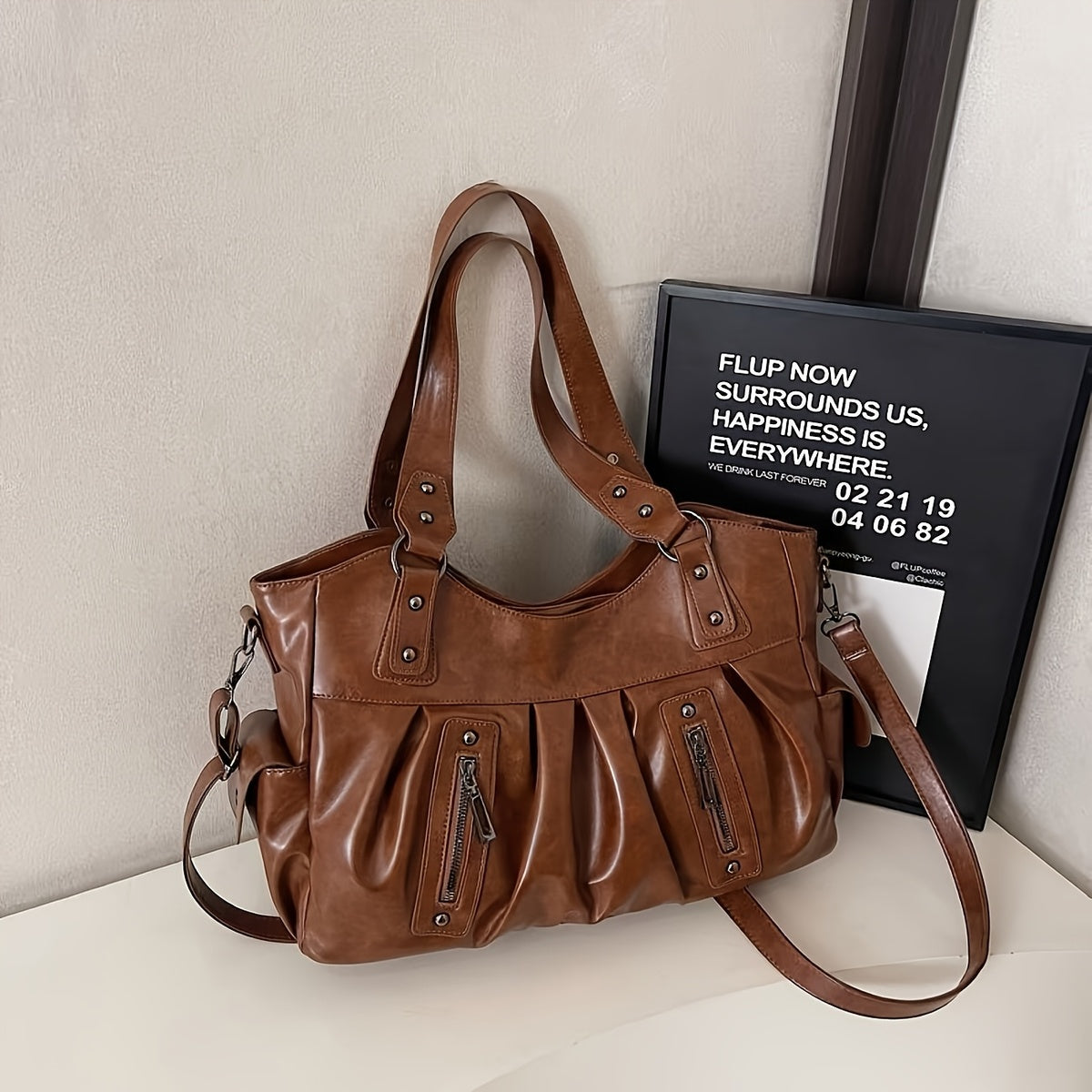 Luxe Pleat Carryall